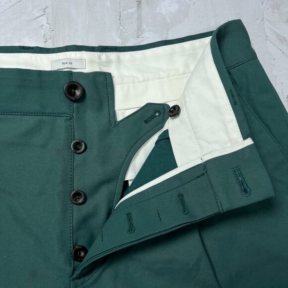 NEW PT Torino PT01 FORWARD Nylon Cotton 1 Pleat Pants 05 SIZE 34 x 26 NWT - Picture 9 of 15